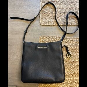 Michael Kors black crossbody bag
